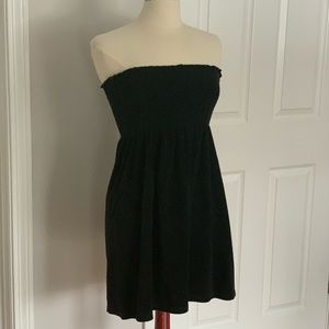 Strapless terry cloth swim coverup - La Blanca by Rod Beattie